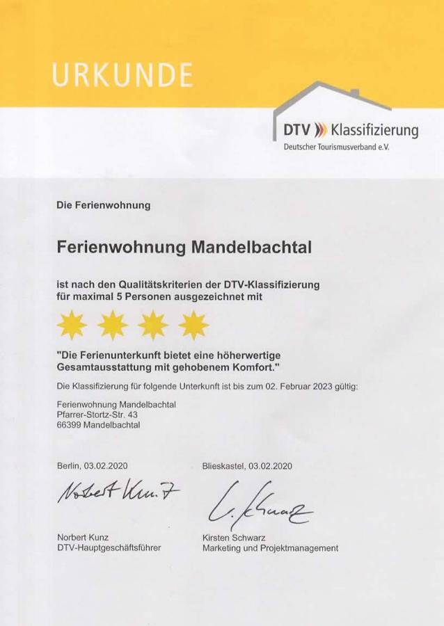 Ferienwohnung Kempf Mandelbachtal Ommersheim Екстер'єр фото
